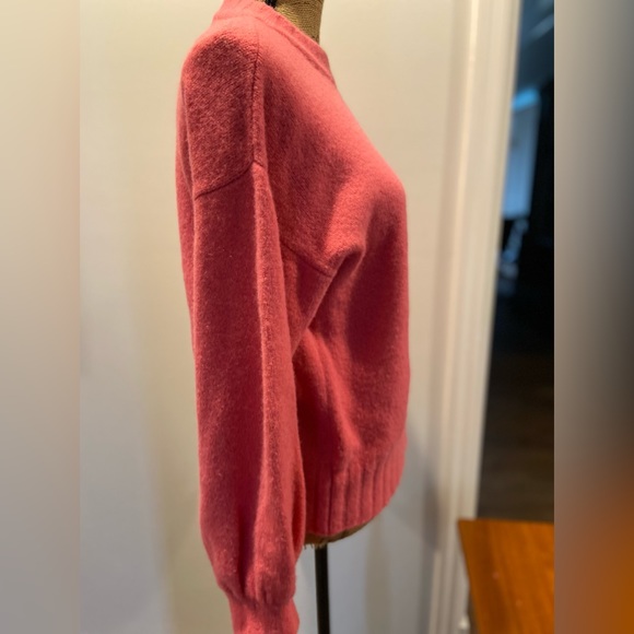 AS by DF pink cozy pullover sweater in size small. - Picture 4 of 4